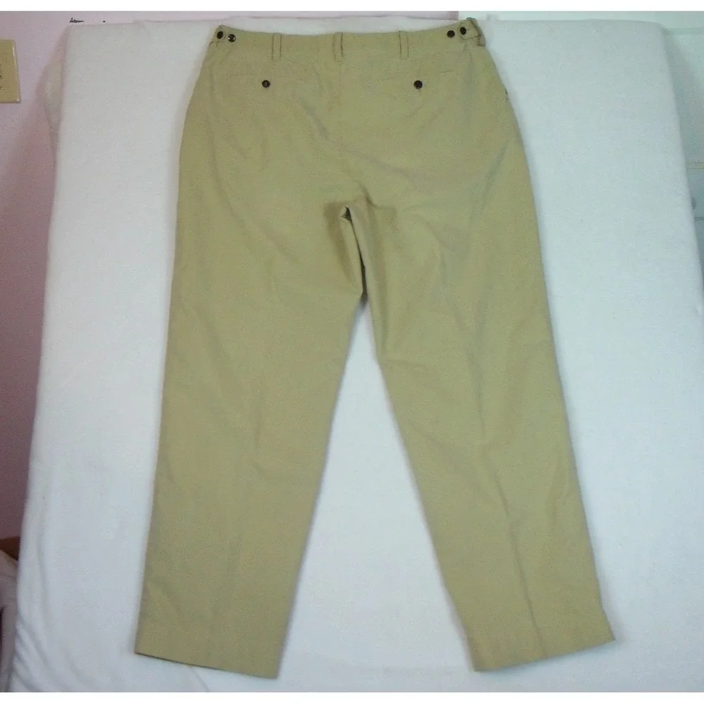 Victorinox‎ Straight Leg Flat Front Beige Khaki Pants Mens Size 40